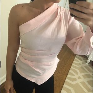 *SOLD*  One Sleeve Structured Blouse